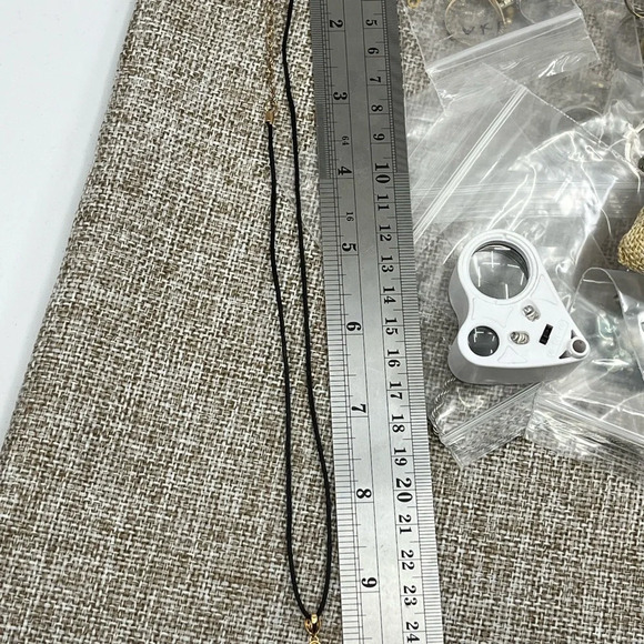 Technibond 18K Gold-Bonded Matching Set: Necklace (16-18”), Earrings & Ring - Picture 13 of 15